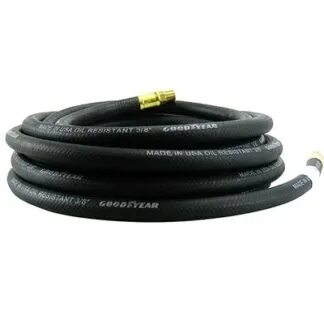 Air Hose Rubber 3/8"x 100' Black Continental