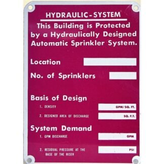 Calc Plates Identification Signs