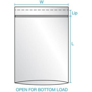 Ziplock Clear Tamper-Evident Style