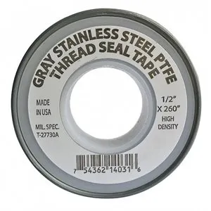 TT Grey USA Stainless High Density Thread Seal Tape