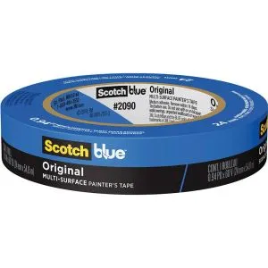 3M ScotchBlue #2090 1"x 60yd Painter's Masking Tape (36) Min.(1)