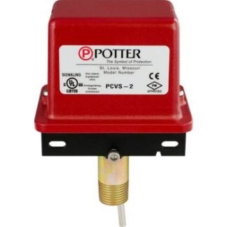 Potter
  Supervisory Switch PCVS Series PIV Control Switch 1/2" NPT (6) Min.(1)